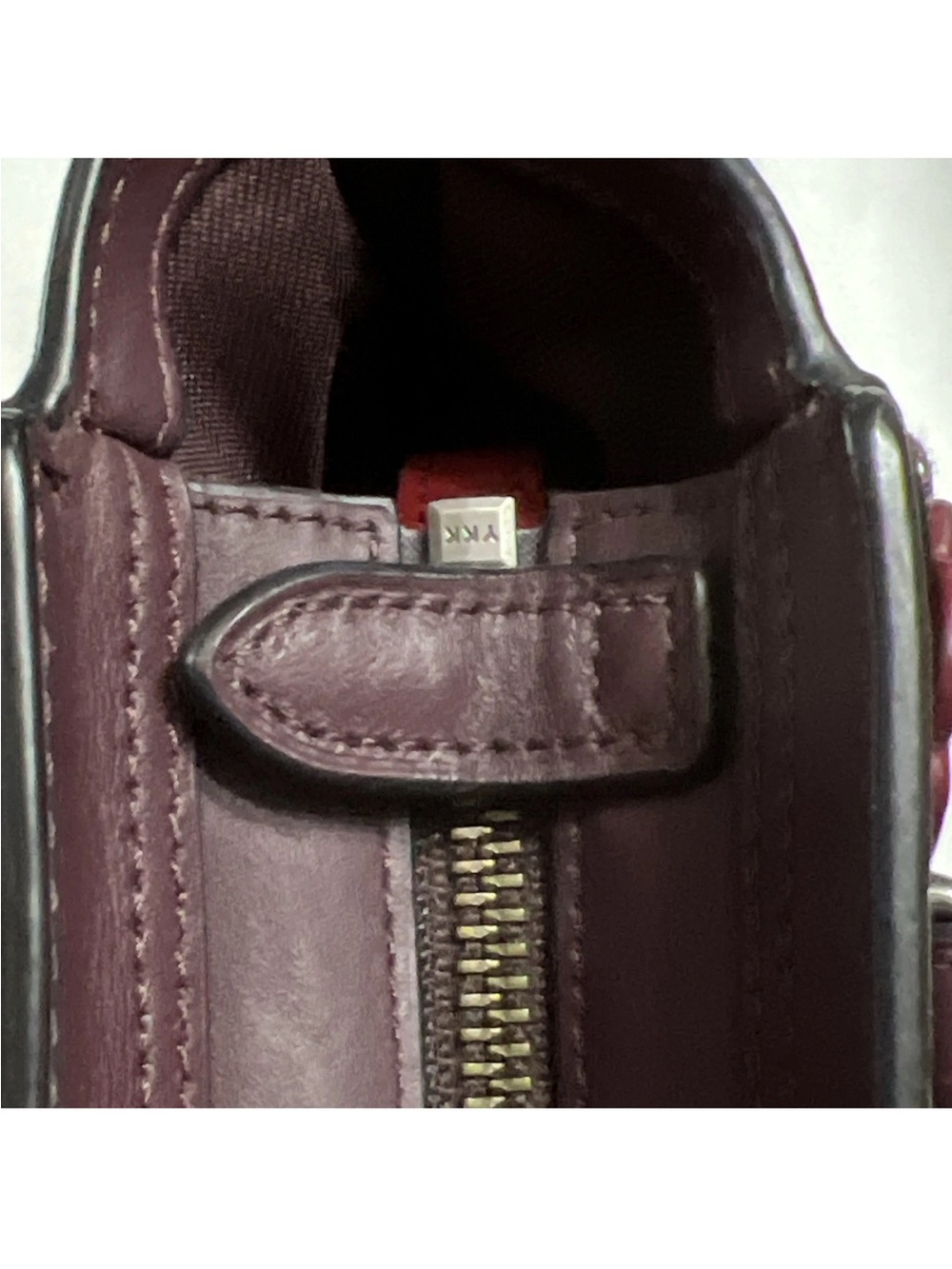 Coach 55523 Rogue 17 Tea Rose Raised Floral Applique Oxblood & Dust Bag - Picture 13 of 16
